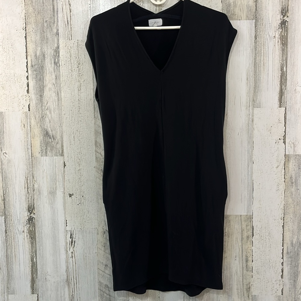 Lou & Gray Black Shift Dress Size XXS - Picture 4 of 10